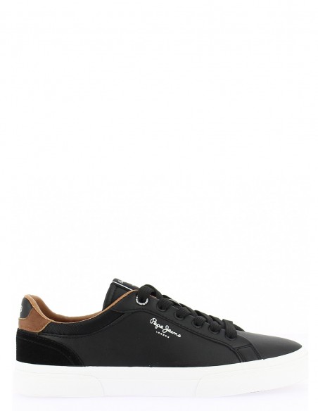 Baskets de Ville Homme Pepe Jeans Kenton Court Black PMS30839-999
