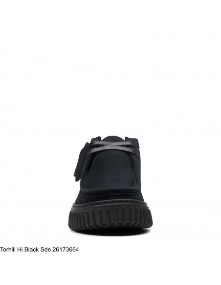 Derbies Homme - Clarks Torhill Hi Black Sde - 26173664