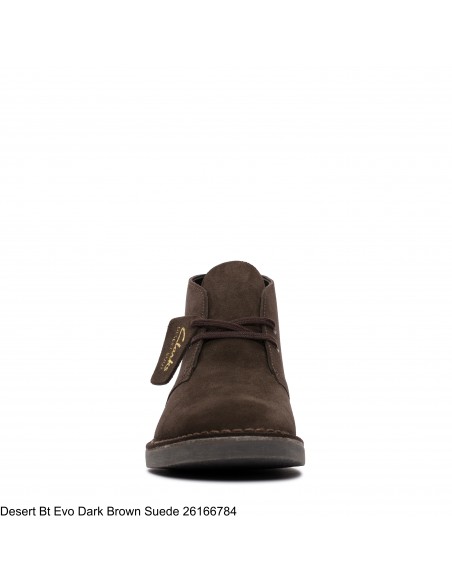 Boots Homme - CLARKS - Desert Boot Evo Dark Brown - 26166784
