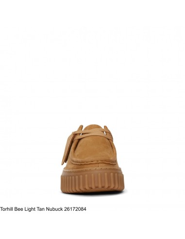 Derby Femme - CLARKS - Torhill Bee Light Tan Nubuck -  26172084