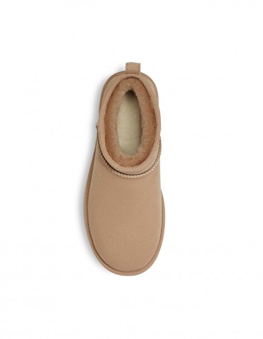 Boots w UGG Femme classic ultra mini beige 1116109-SAN