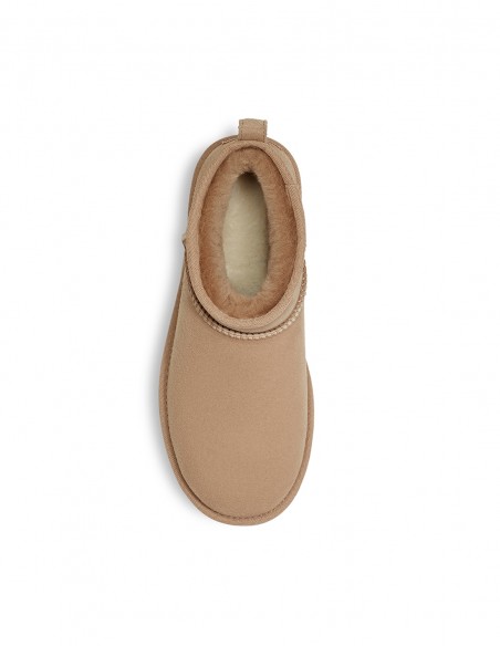 Boots w UGG Femme classic ultra mini beige 1116109-SAN