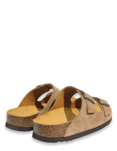 Mules Femme Scholl Josephine En Daim Taupe - F300501062