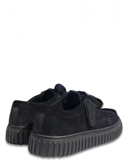 CLARKS - Derbies Homme Torhill Lo Black Suede - 26172019