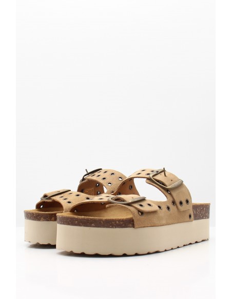 Mules Compensées Hylton - 6497-o Miley - Beige