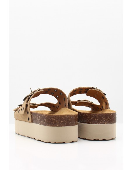 Mules Compensées Hylton - 6497-o Miley - Beige