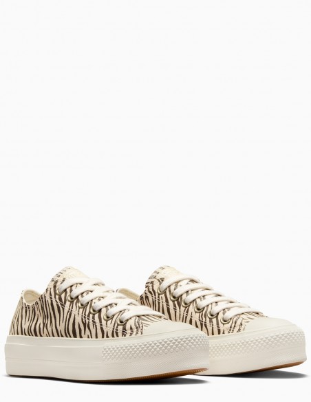 Achetez Sneakers Converse à Imprimé Zèbre | Style Urbain et Audacieux
