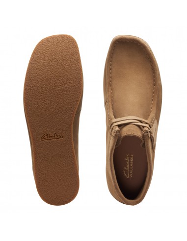 Clarks Originals - Wallabee Evo Dark Sand Suede pour Homme - Hylton.fr