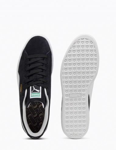 Puma Suede Classic Noir et Blanc : Élégance Intemporelle & Confort