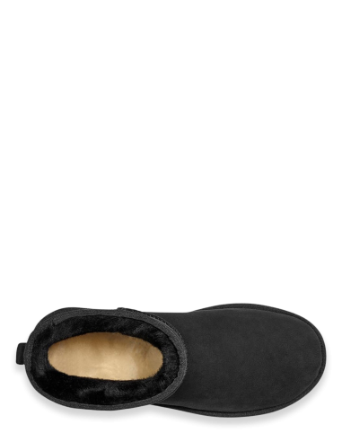 UGG Classic Mini pour Homme en Noir : Confort Luxueux pour le Quotidien
