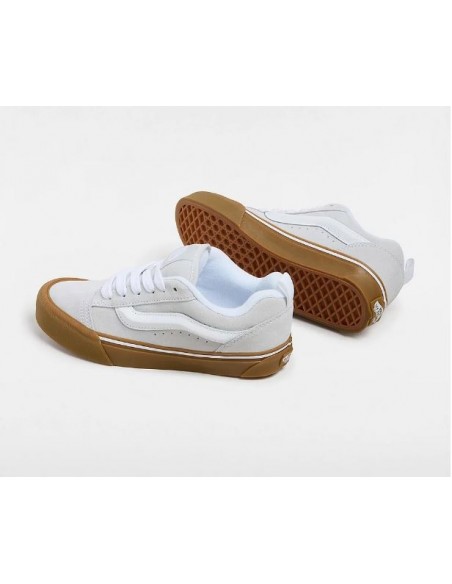 Vans Old Skool Blanc et Semelle Gomme - Sneakers Classiques et Vintage