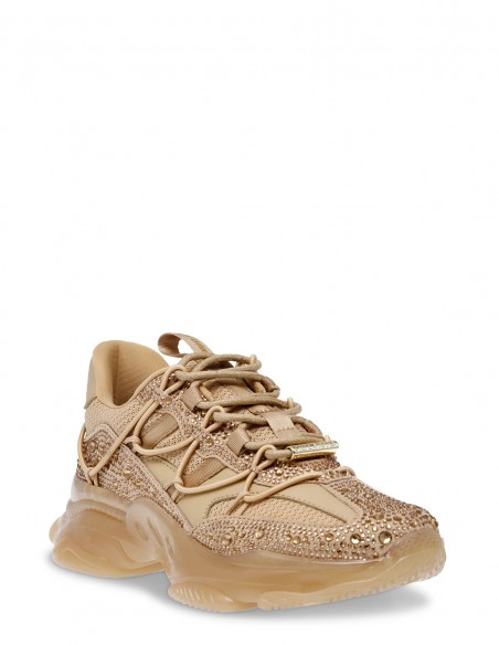 Steve Madden - Sneakers Femme Magneto-r-e Or - Hylton.fr