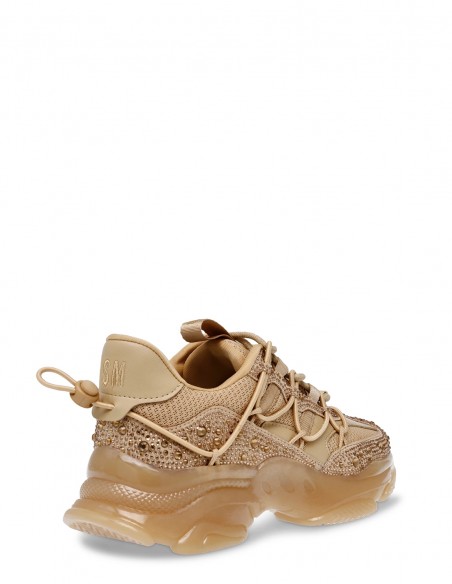 Steve Madden - Sneakers Femme Magneto-r-e Or - Hylton.fr