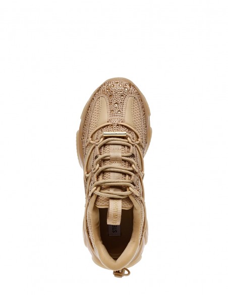 Steve Madden - Sneakers Femme Magneto-r-e Or - Hylton.fr