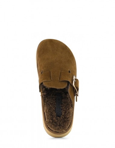 Colors of California - Sabots Femme Cow Suede Platform Marron - Hylton.fr