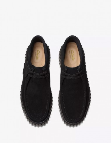 Clarks - Derbies Femme Torhill Moss Black Suède - Hylton.fr