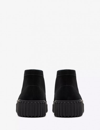 Clarks - Derbies Femme Torhill Moss Black Suède - Hylton.fr