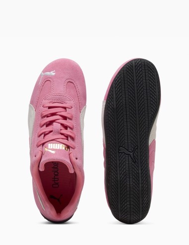 Sneakers Femme Puma Speedcat - Baskets roses et blanches