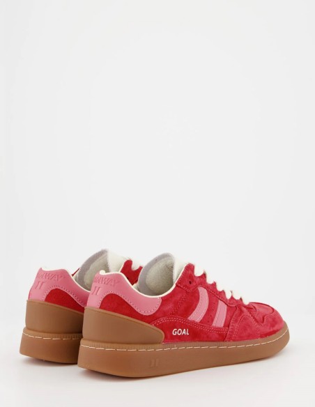 Sneakers Coolway Goal FRS Rouge/Rose - Hylton.fr