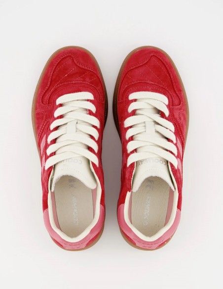 Sneakers Coolway Goal FRS Rouge/Rose - Hylton.fr