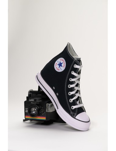 Sneakers Converse Chuck Iteration Hi noires montantes et compensées