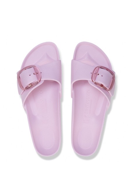 Birkenstock Claquettes Femme Big Buckle madrid Rose