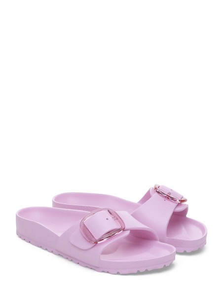 Birkenstock Claquettes Femme Big Buckle madrid Rose