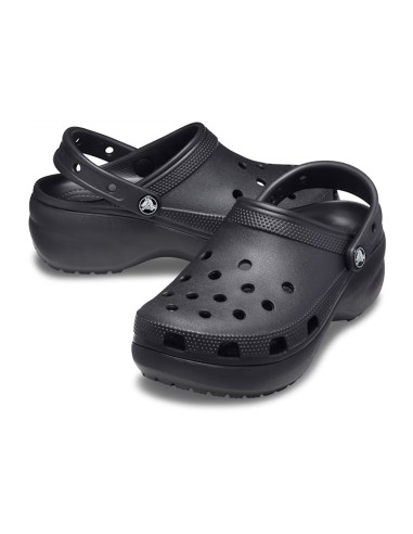 Crocs Classic Platform Clog Black – Sabots Plateforme Confortables et Stylés