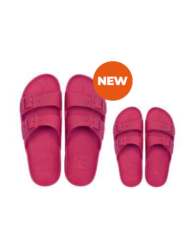 Sandales Cacatoès Rio de Janeiro Framboise - Confort et style waterproof