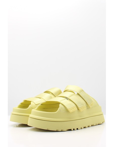 Mules Goldenglow Slide Golden Apple - Confort Estival avec Trois Bandes