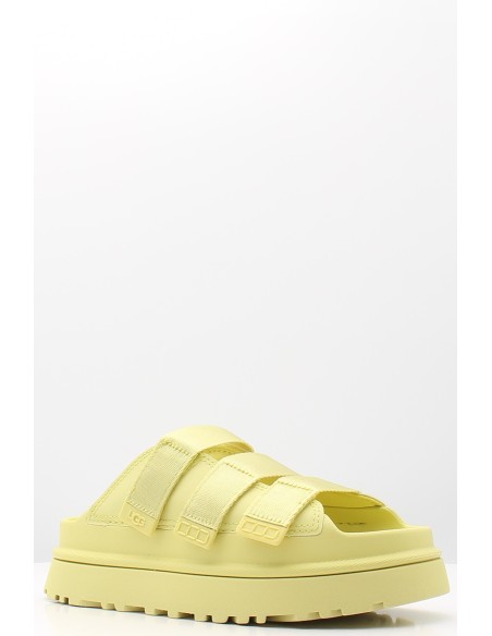 Mules Goldenglow Slide Golden Apple - Confort Estival avec Trois Bandes