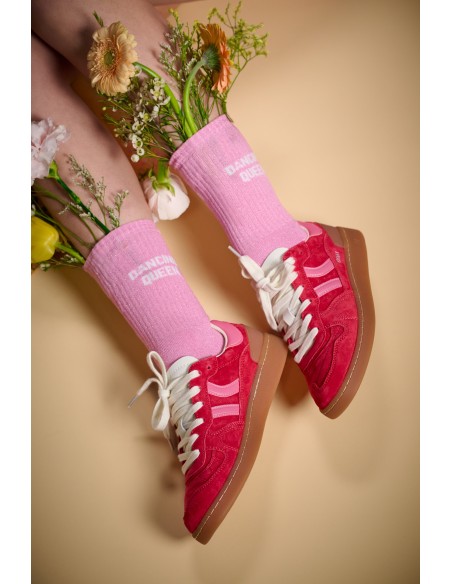 Sneakers Coolway Goal FRS Rouge/Rose - Hylton.fr