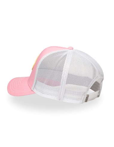 Casquette Mixte Von Dutch Trucker Originals Rose Blanc ORIGIPINK
