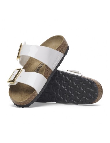 Birkenstock Sydney 1029438 – Sandales femme blanches à deux brides