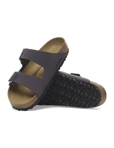 Birkenstock Arizona Velvet Gray – Sandales à double bride mixte