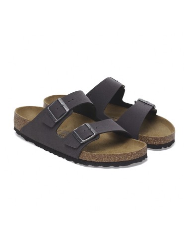 Birkenstock Arizona Velvet Gray – Sandales à double bride mixte