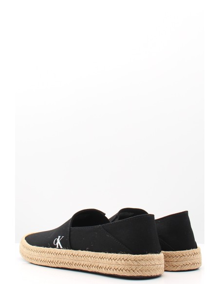 Espadrilles homme Calvin Klein noires – Toile et semelle corde