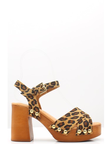 Sandales Sandro Rosi 9272 Leopard - Élégance Sauvage et Confort