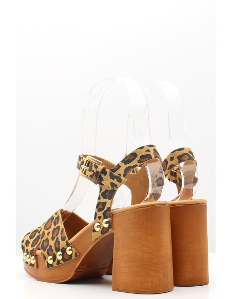 Sandales Sandro Rosi 9272 Leopard - Élégance Sauvage et Confort