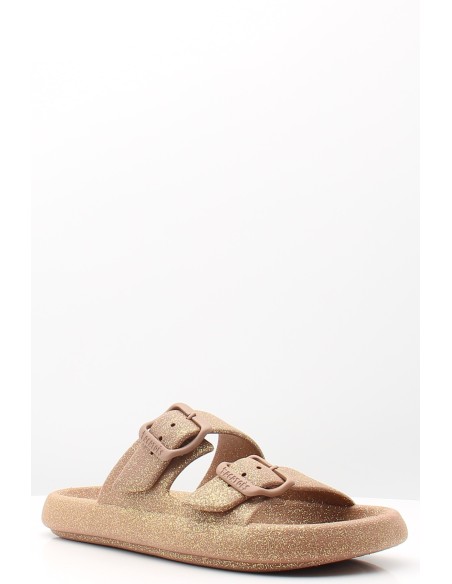 Claquettes Femme Jessy Copper Light - Élégance Estivale en beige