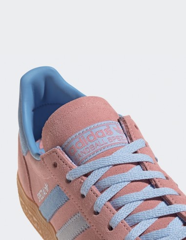 Sneakers Femme Adidas Handball Spezial IG1974 daim rose bleu.
