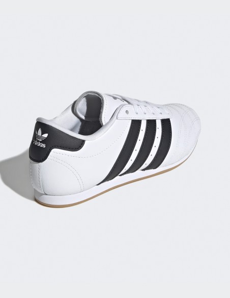 Adidas Taekwondo Lace  – Chaussures arts martiaux enfant noires et blanches