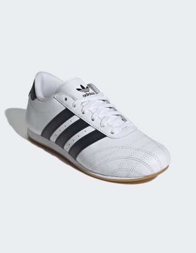Adidas Taekwondo Lace  – Chaussures arts martiaux enfant noires et blanches
