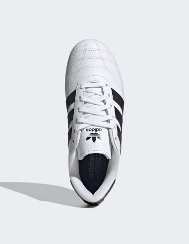 Adidas Taekwondo Lace  – Chaussures arts martiaux enfant noires et blanches