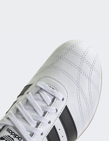 Adidas Taekwondo Lace  – Chaussures arts martiaux enfant noires et blanches