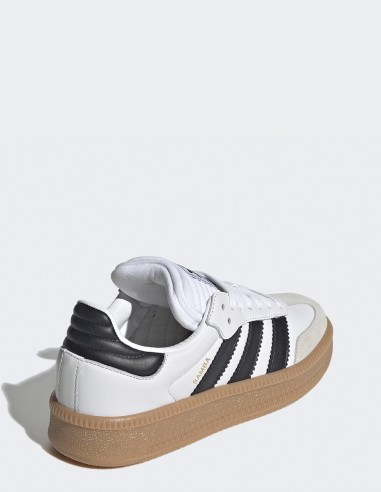 Adidas Samba XLG JH6516 - Sneakers femme cuir blanc et noir