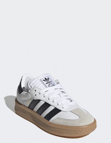Adidas Samba XLG JH6516 - Sneakers femme cuir blanc et noir