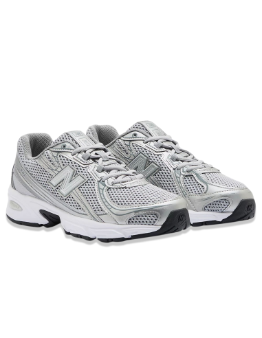 New Balance U740SG2 – Baskets Rétro Unisexe Argent & Blanc