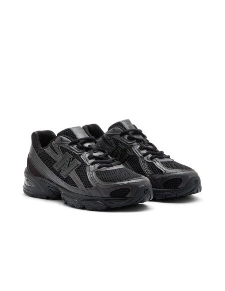 New Balance U740BO2 Homme – Baskets Rétro Triple Black | Amorti ABZORB