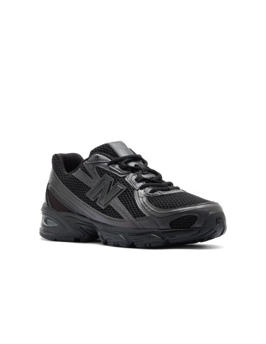 New Balance U740BO2 Homme – Baskets Rétro Triple Black | Amorti ABZORB
